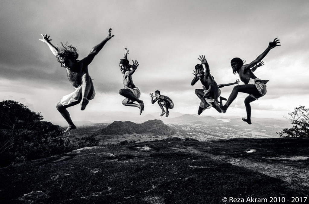 Jumping is an important element of Angampora combat. © Reza Akram 2010 - 2017